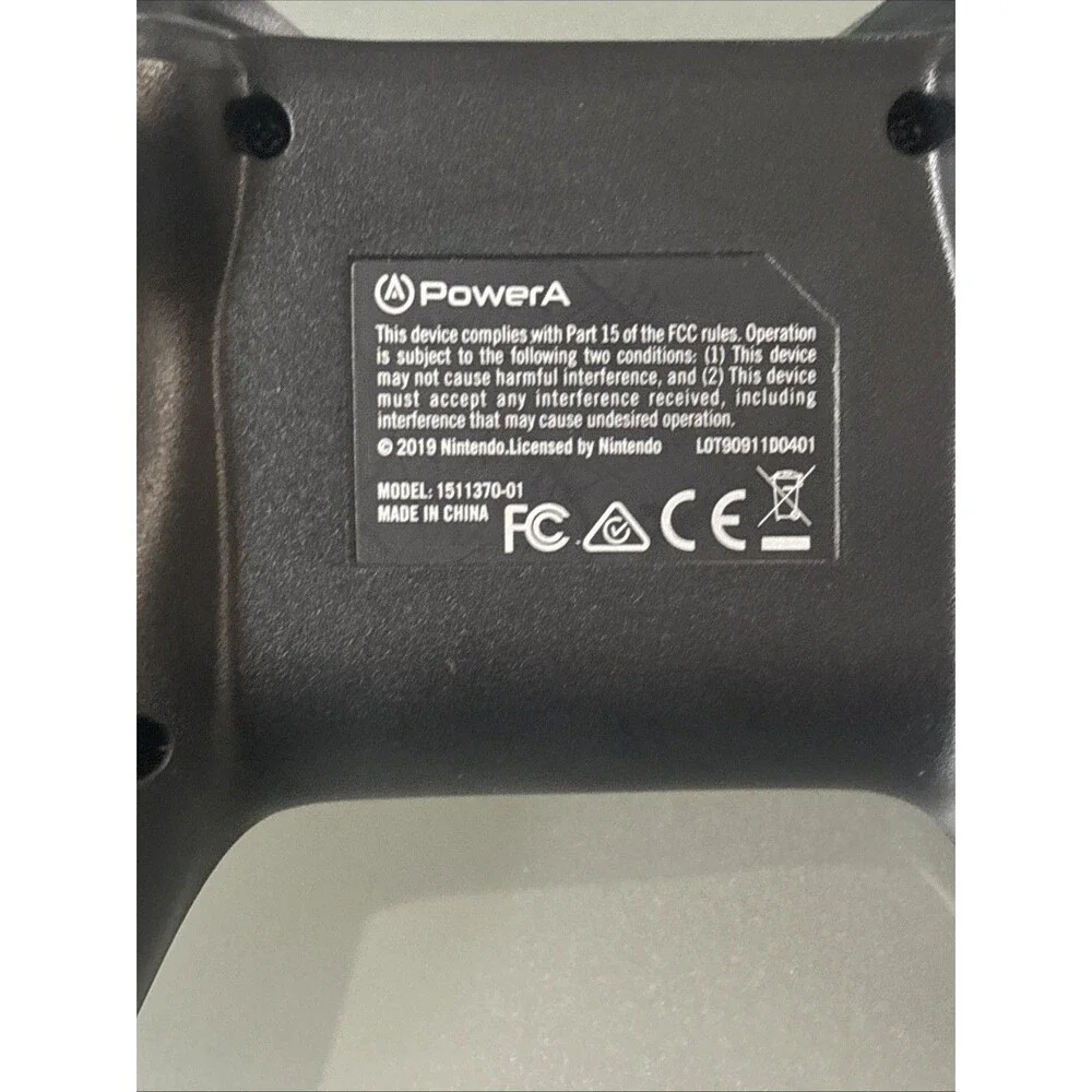 PowerA Ergonomic Wired USB Controller for Nintendo Switch, Black, 10ft Cable
